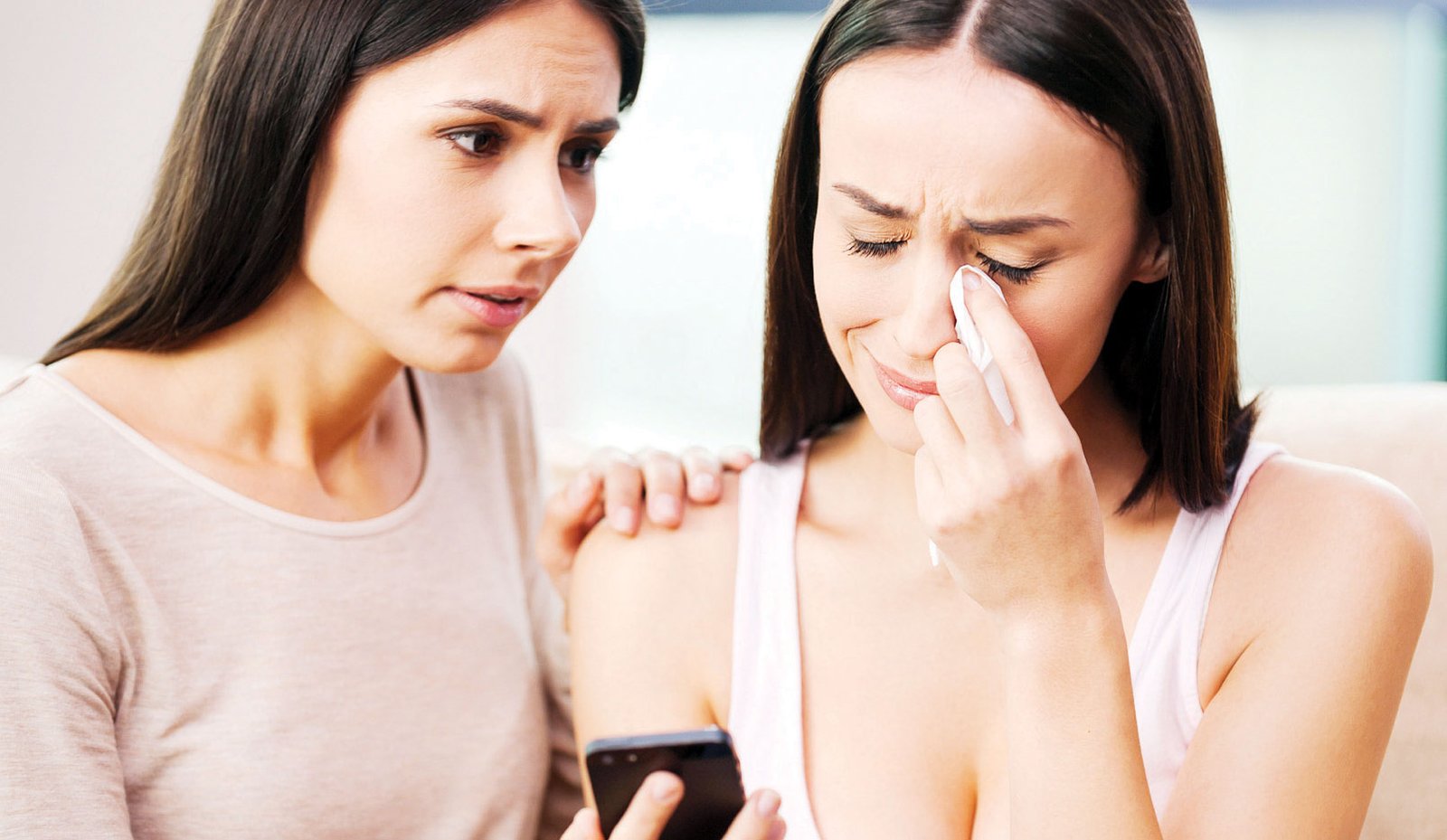 Crying is a healthy response……normally