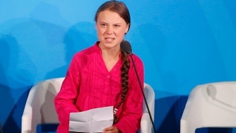 Thunberg leads massive climate march in Montreal