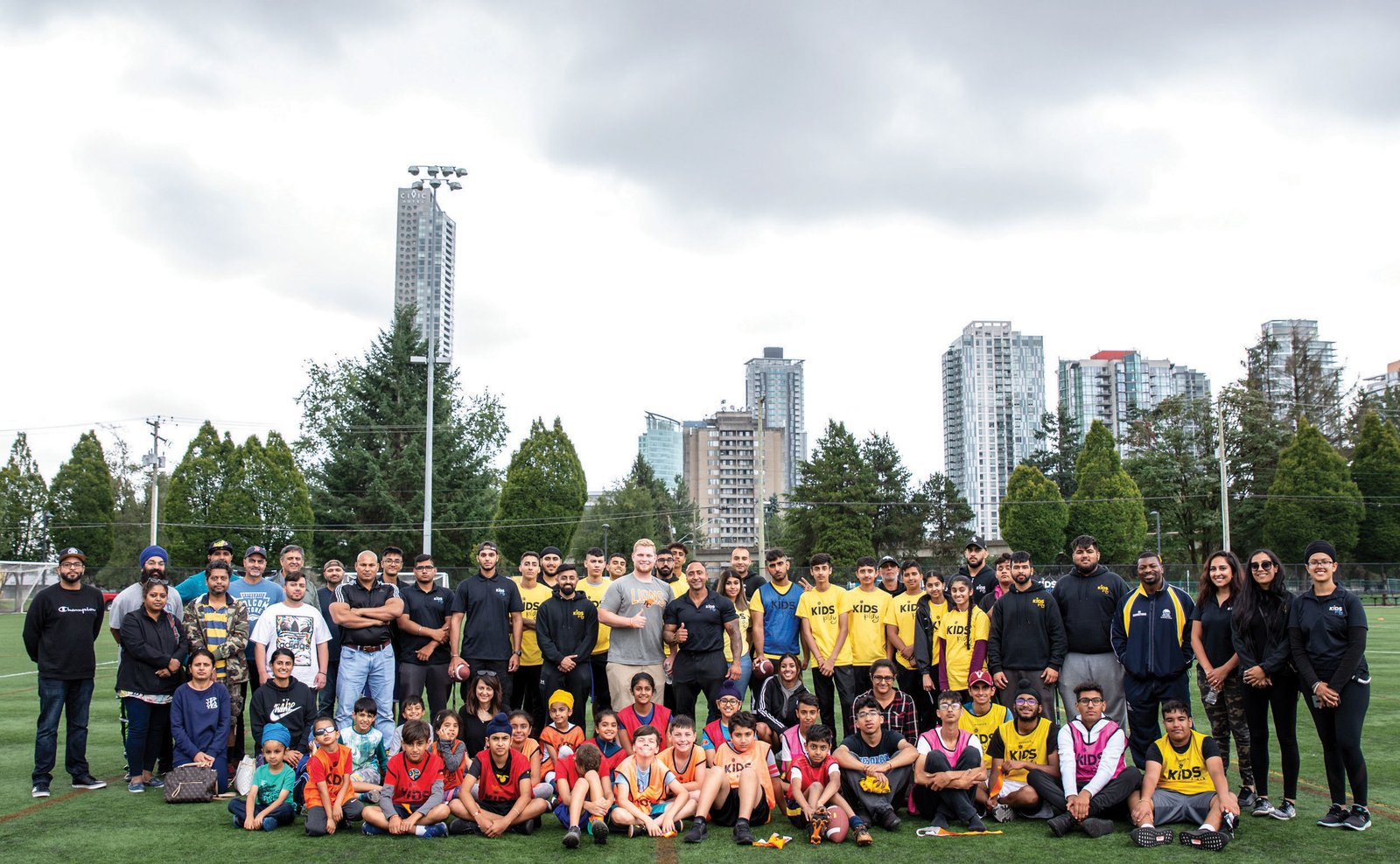 Kids Play hosts a successful Flag Football Tournament with BC Lions