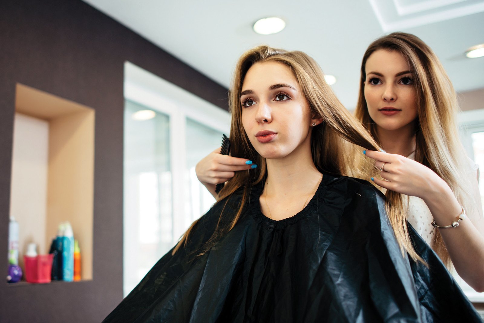 How to style long and short hair in less than 10 mins