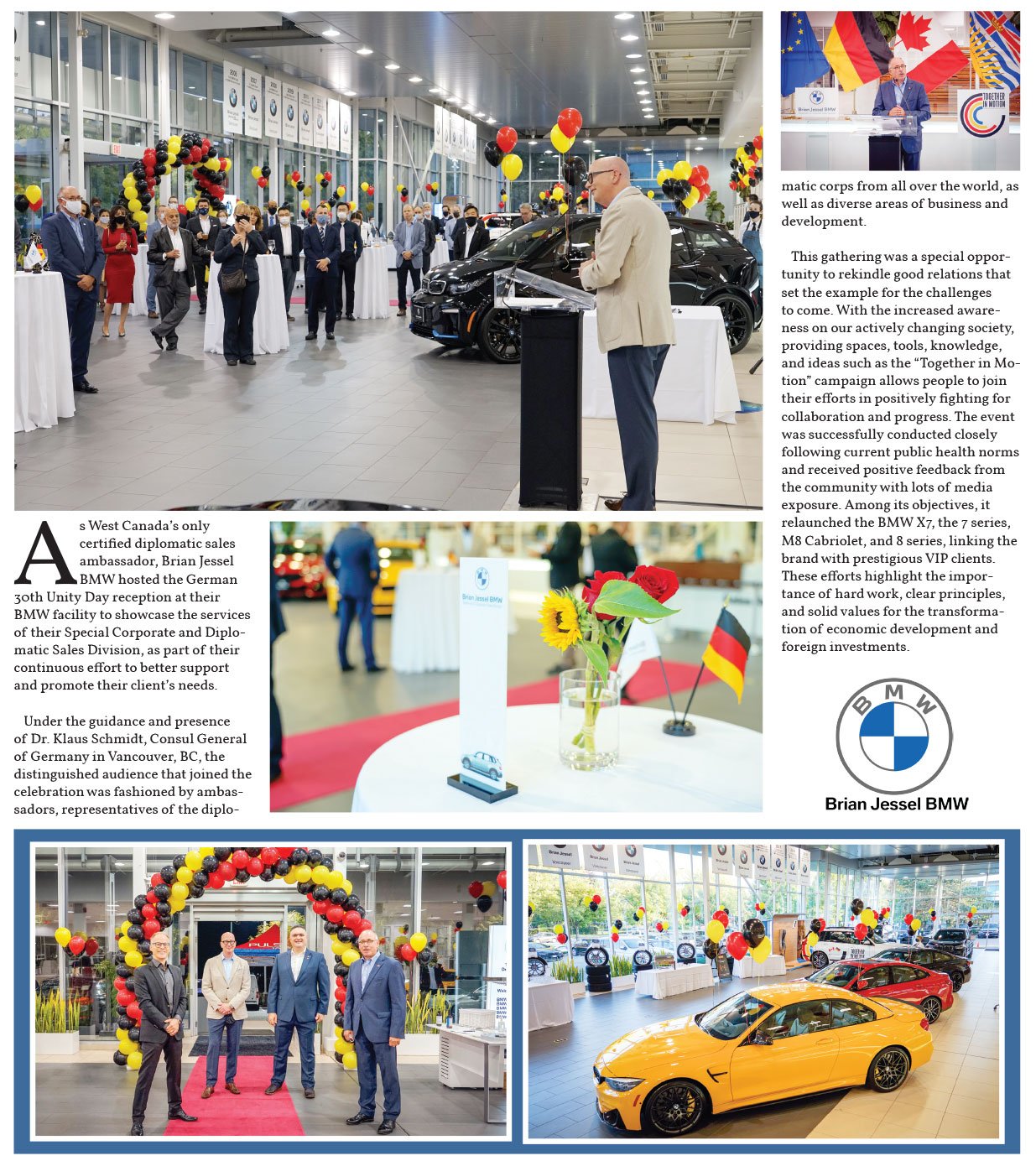TOGETHER IN MOTION: Celebrating 30 years of German Unity