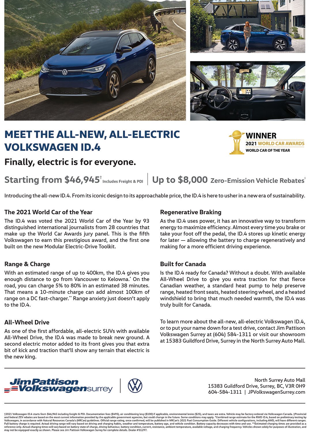 MEET THE ALL-NEW, ALL-ELECTRIC VOLKSWAGEN ID.4