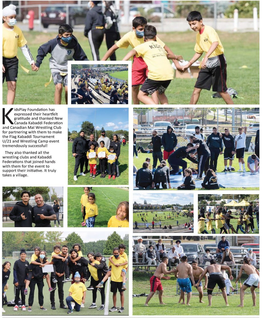 KIDSPLAY ORGANISES FLAG KABADDI TOURNAMENT AND WRESTLING CAMP