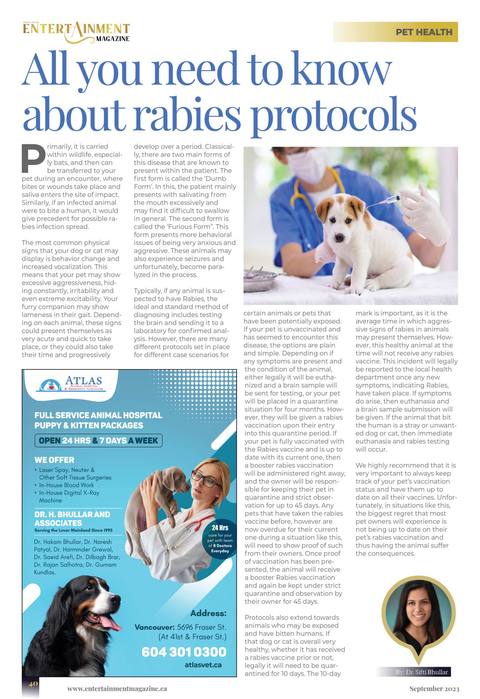 All you need to know about rabies protocols