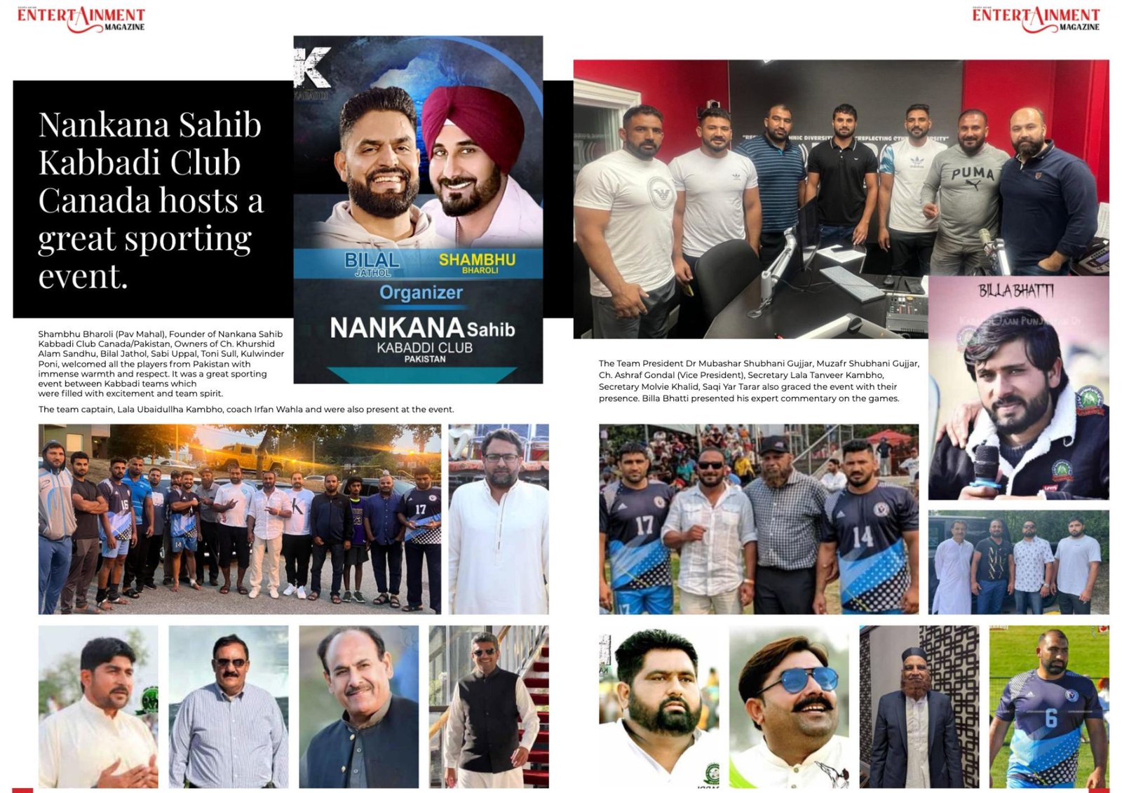 Nankana Sahib Kabbadi Club Canada hosts a great sporting event.