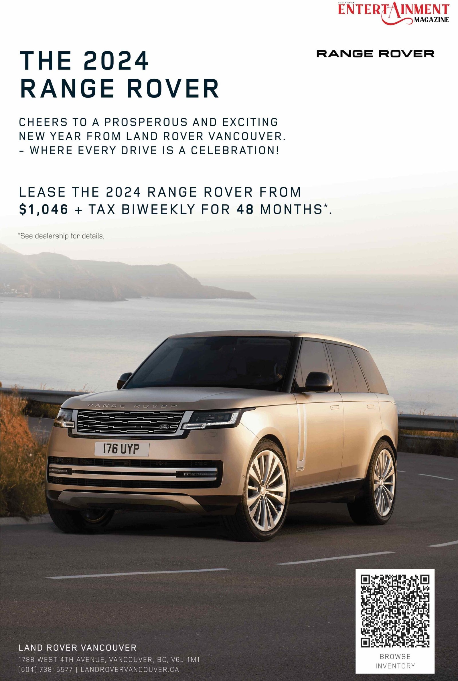THE 2024 RANGE ROVER