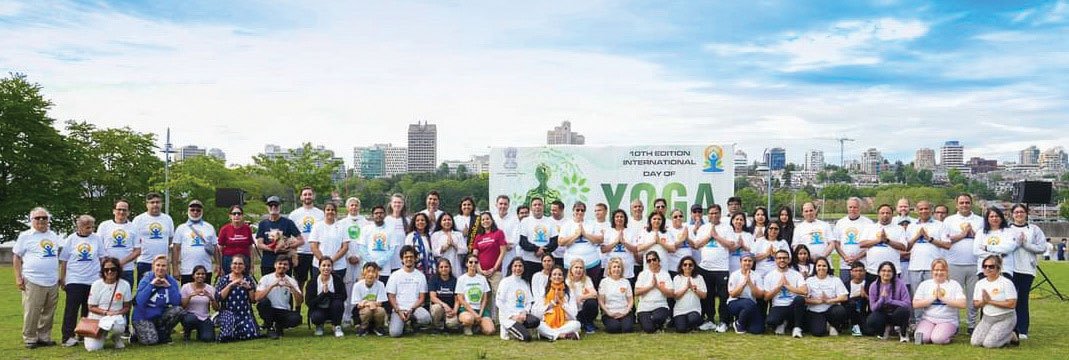 Consulate General of India in Vancouver celebrates International YOGA DAY WITH GREAT FERVOR 