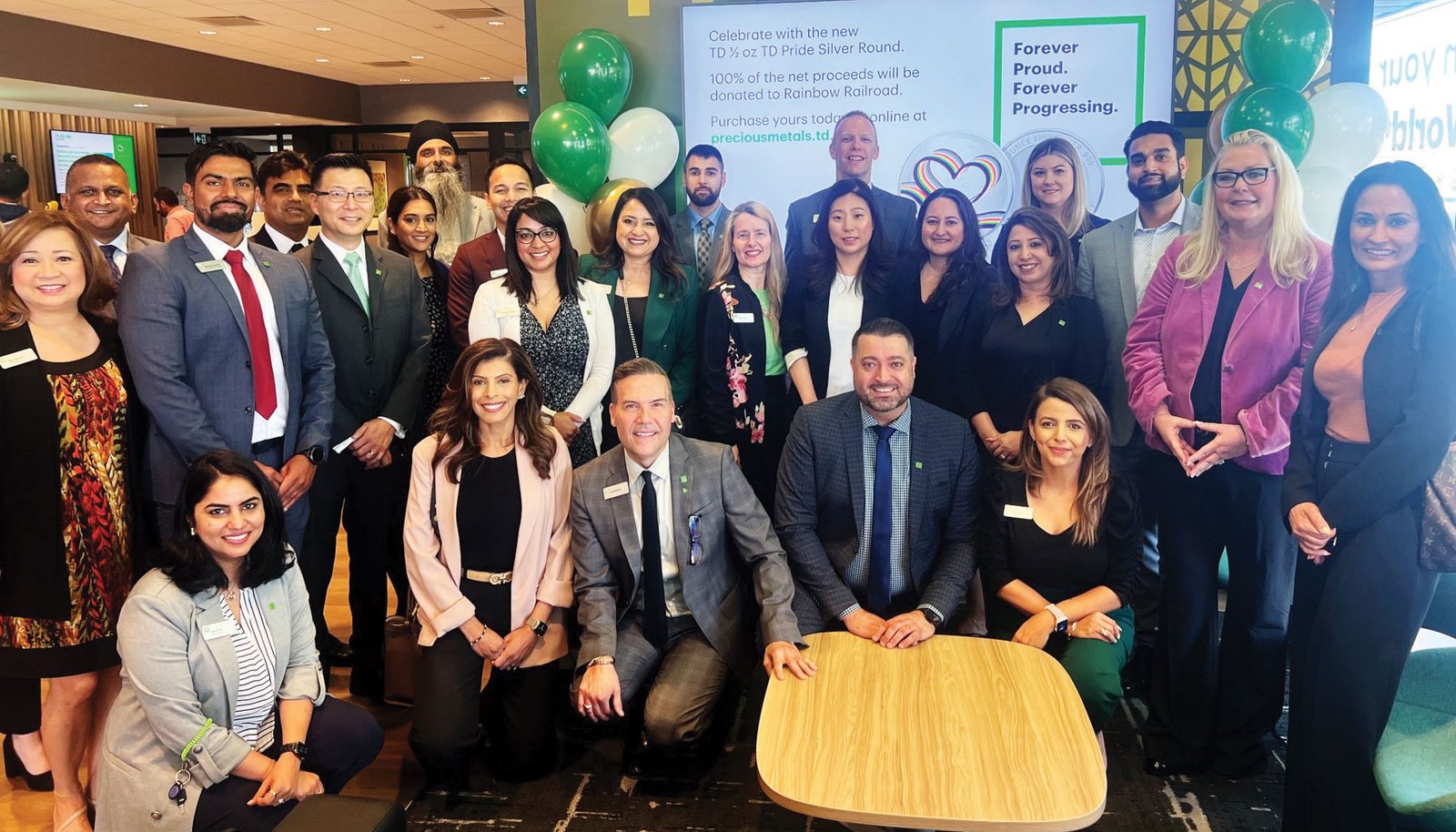 TD OPENS FOREIGN EXCHANGE CENTRE IN SURREY   