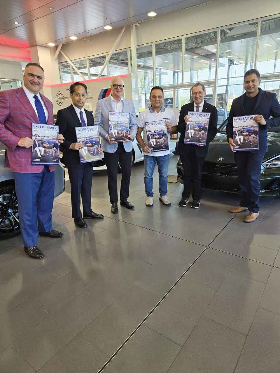Celebrating exciting new horizons with Brian Jessel BMW