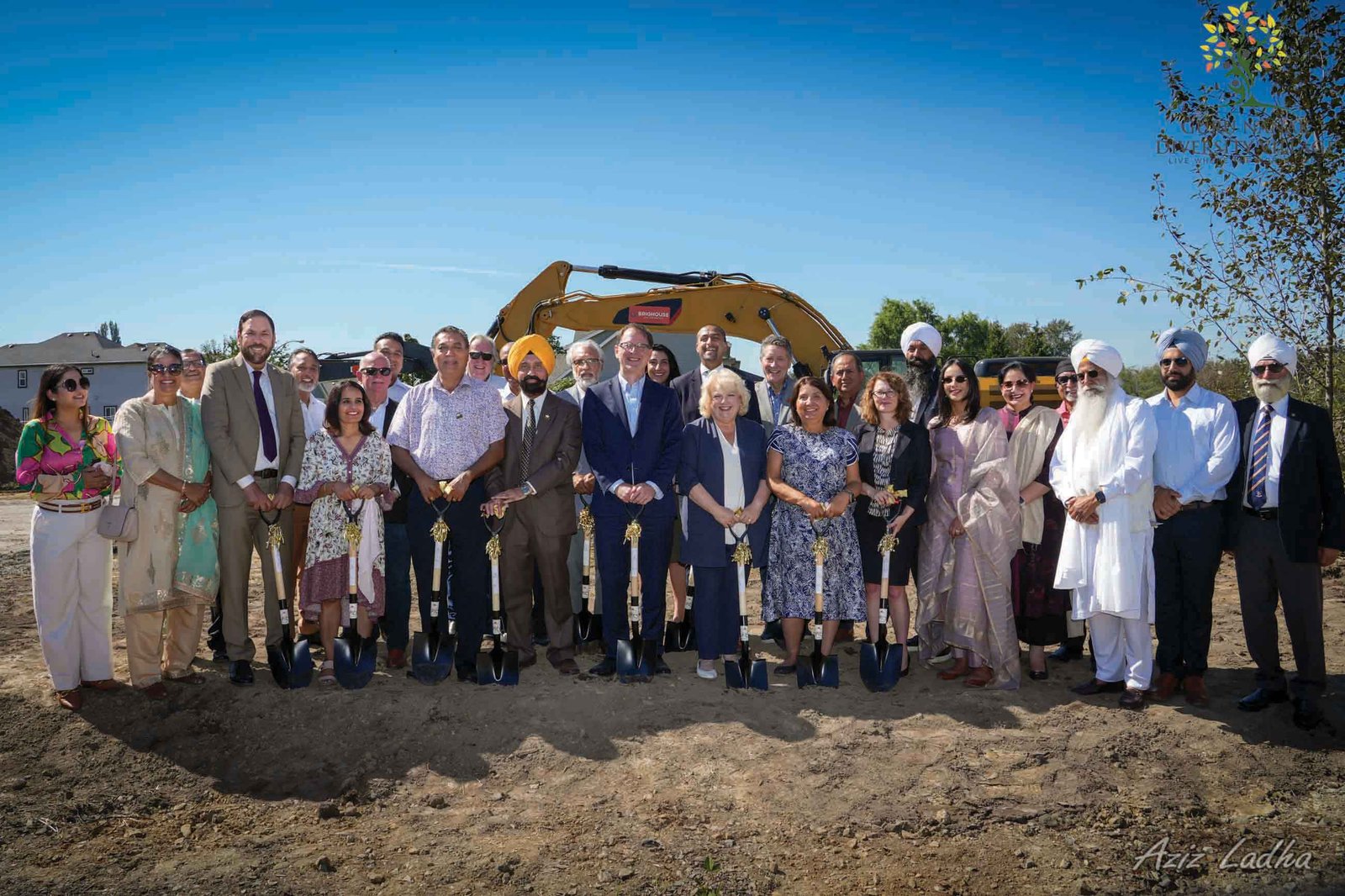 Ground-breaking ceremony marks a milestone for the Guru Nanak Diversity Village project