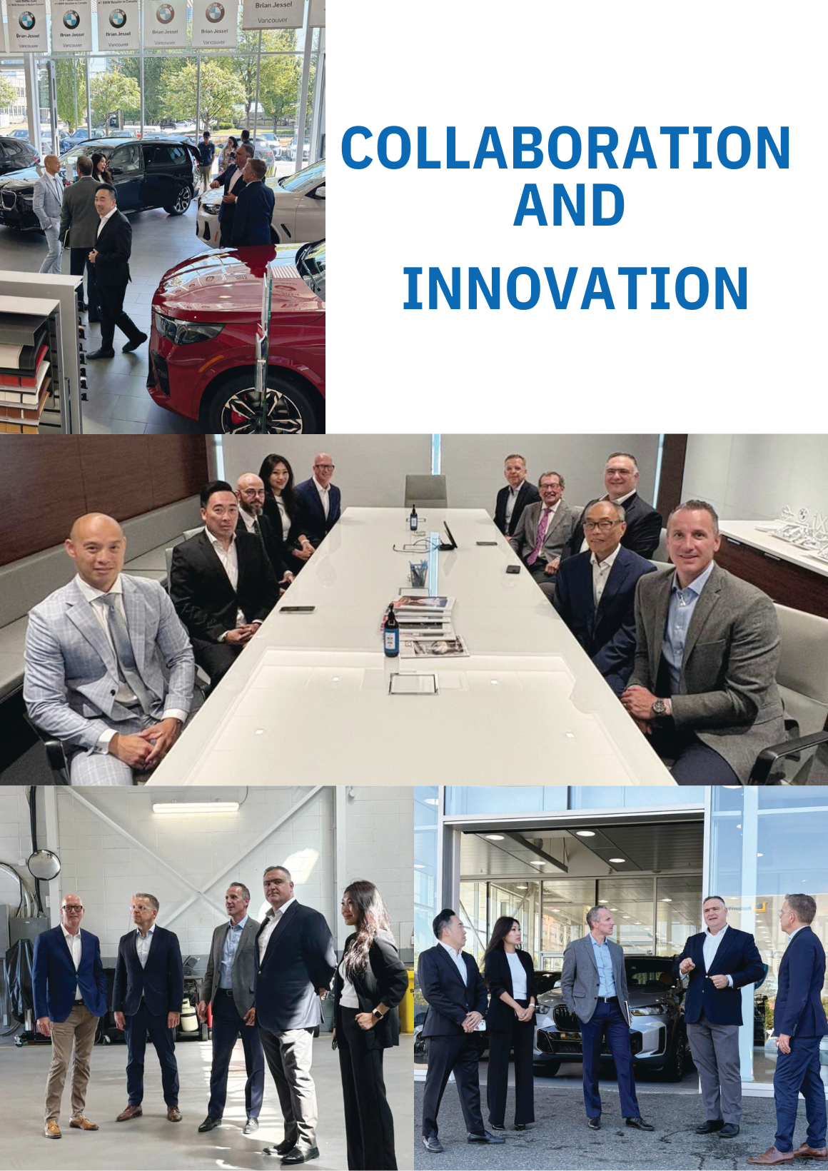 BMW CEO’s Visit to Brian Jessel BMW