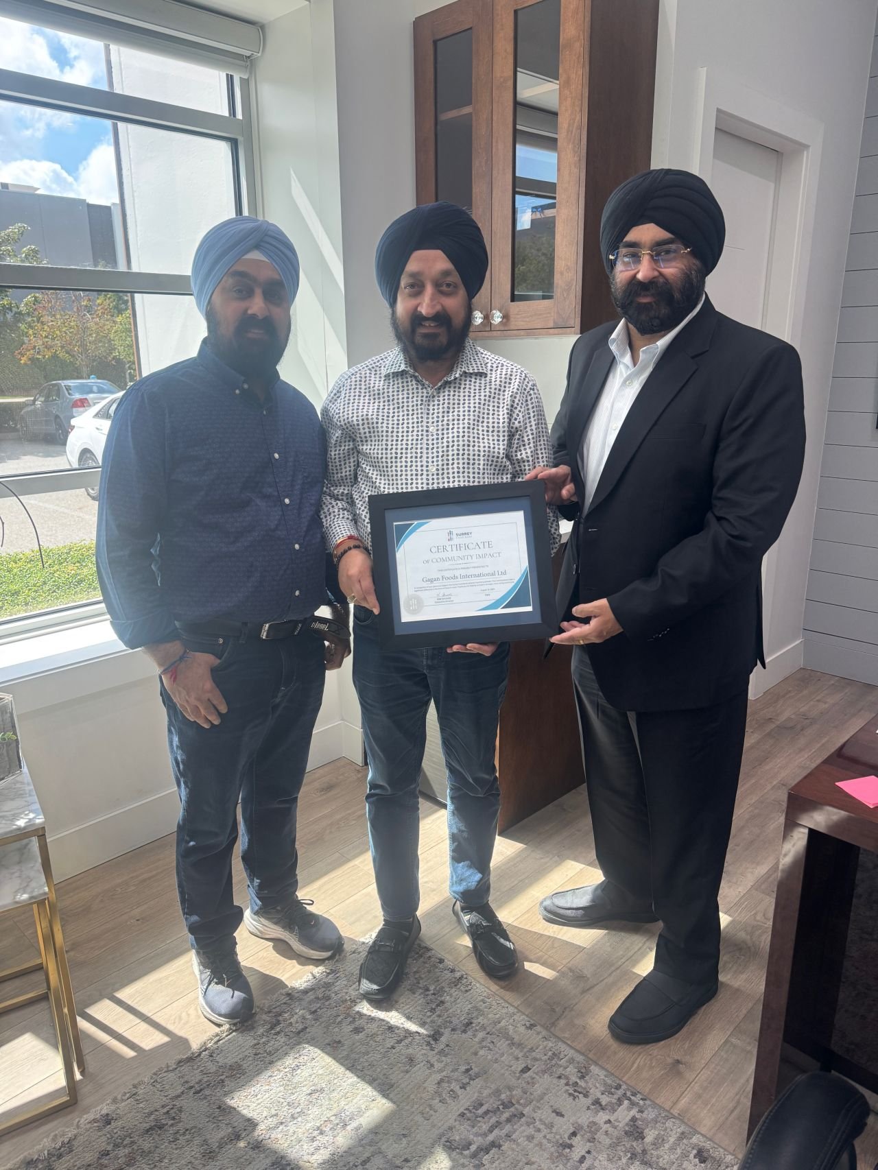 Surrey food bank finds a steadfast partner in Gagan food international