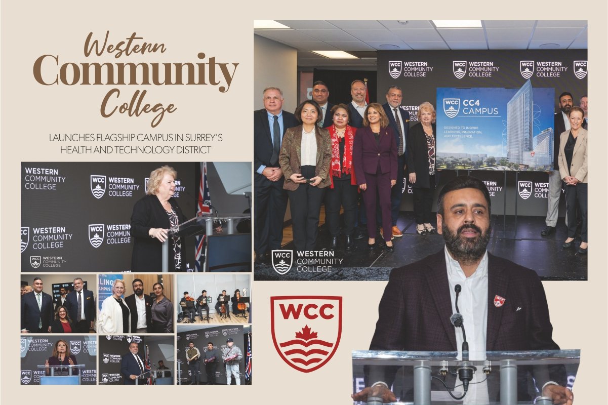 Western Community College - Launches flagship campus in Surrey's health and technology district