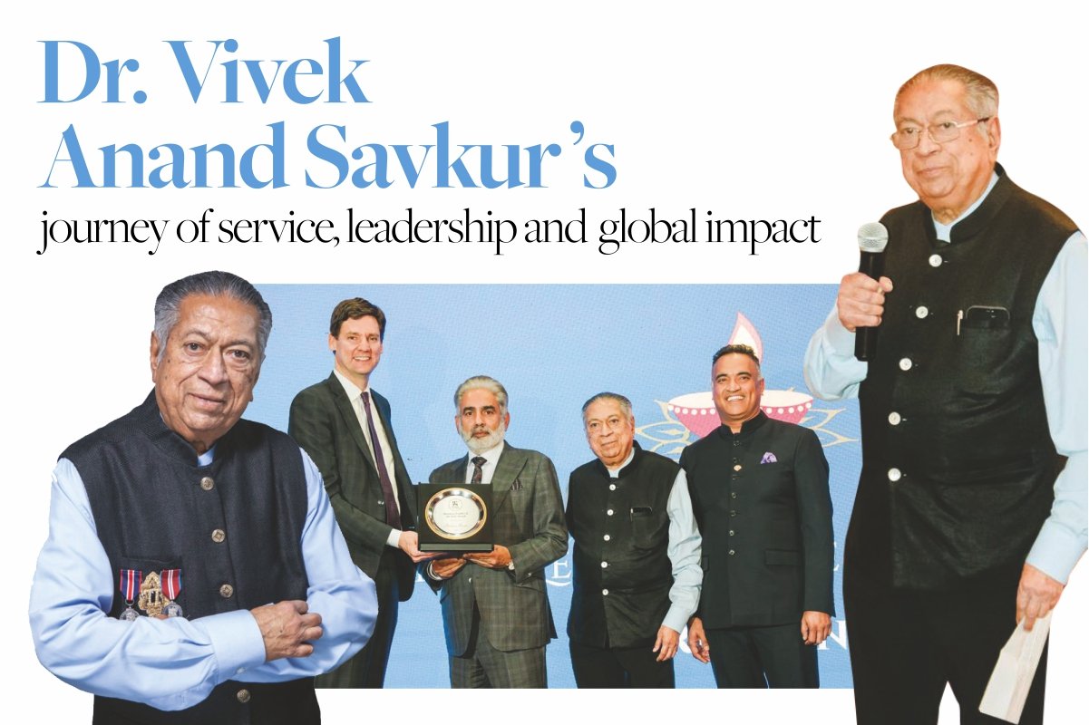 Dr. Vivek Anand Savkur’s journey of service, leadership and global impact