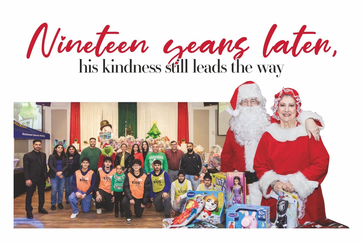 Nineteen years later his kindness still leads the way