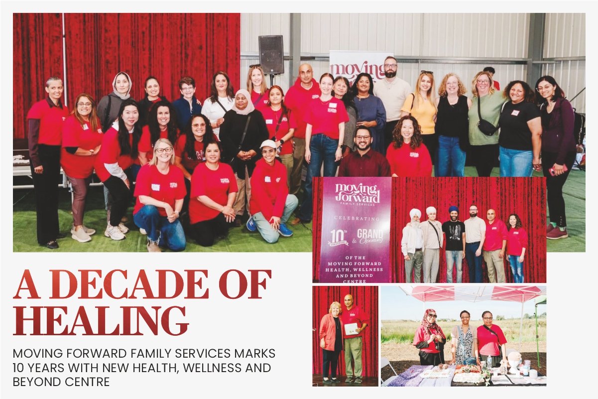 A decade of healing - Moving forward family services marks 10 years with new health, wellness and beyond centre